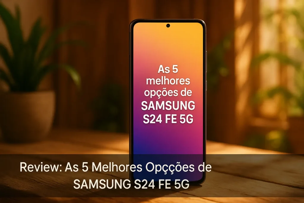 As 5 Melhores Opções de Samsung S24 FE 5g