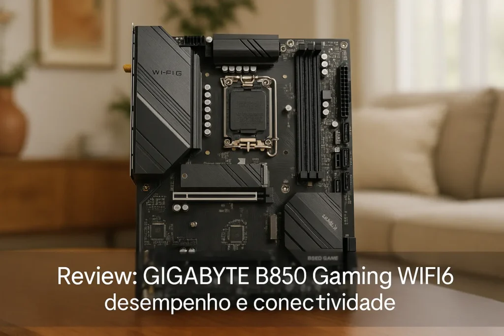 GIGABYTE B850 Gaming WIFI6: desempenho e conectividade