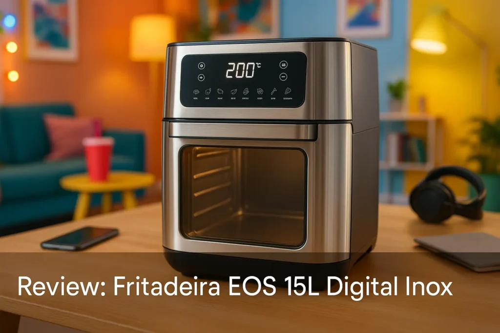 Fritadeira EOS 15L Digital Inox: Versatilidade e Potência