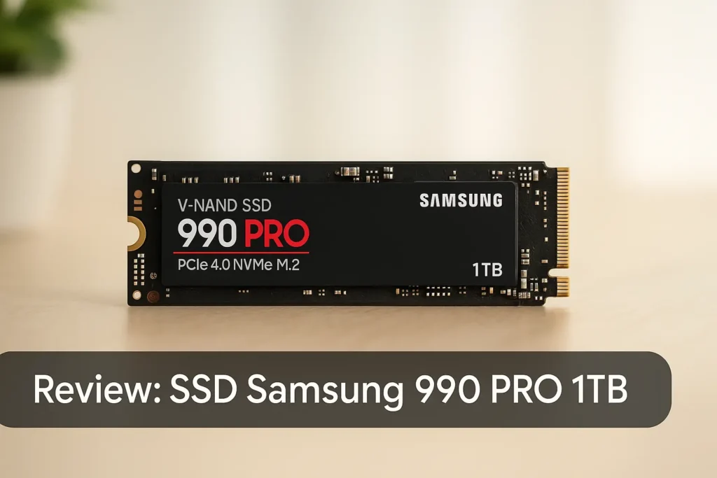 SSD Samsung 990 PRO 1TB: desempenho extremo e confiabilidade