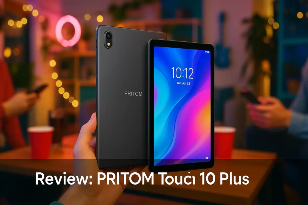 Tablet PRITOM Touch 10 Plus: leve, completo e surpreendente