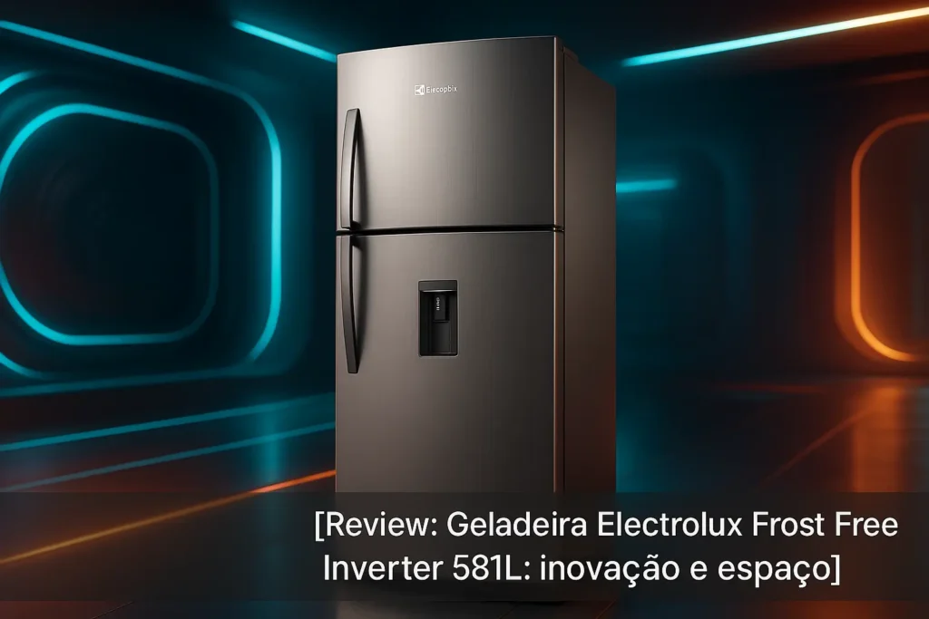 Geladeira Electrolux Frost Free Inverter 581L: inovação e espaço