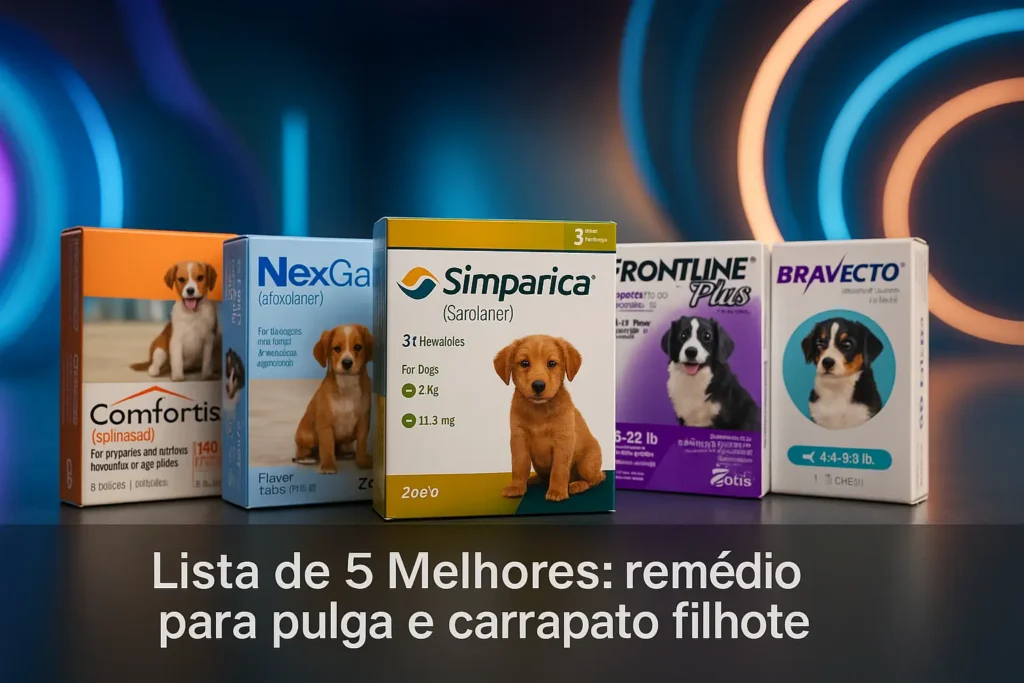 Lista de 5 Melhores: remedio para pulga e carrapato filhote