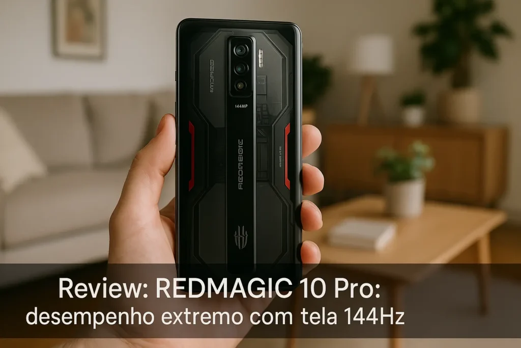 REDMAGIC 10 Pro: desempenho extremo com tela 144Hz