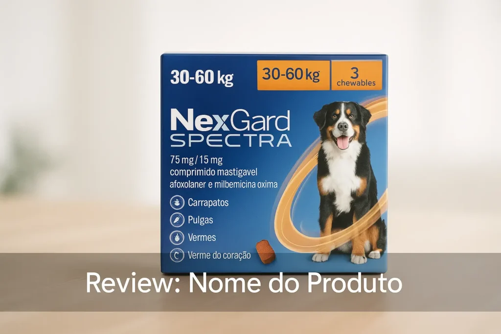 Principais 5 nexgard spectra 30-60 kg promoção