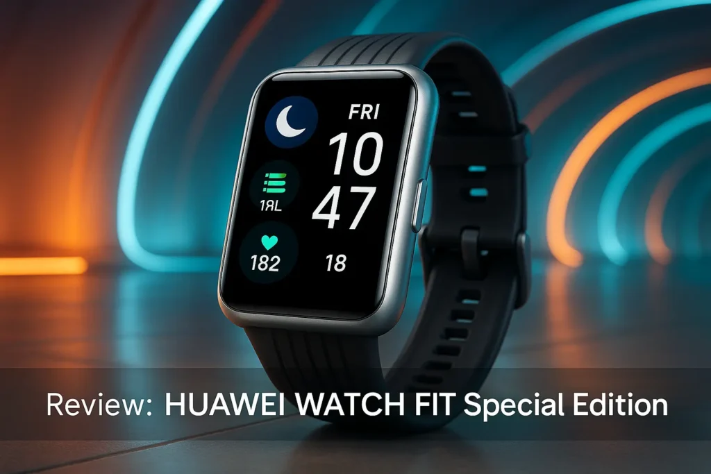 HUAWEI WATCH FIT Special Edition: Tela AMOLED e GPS Integrado