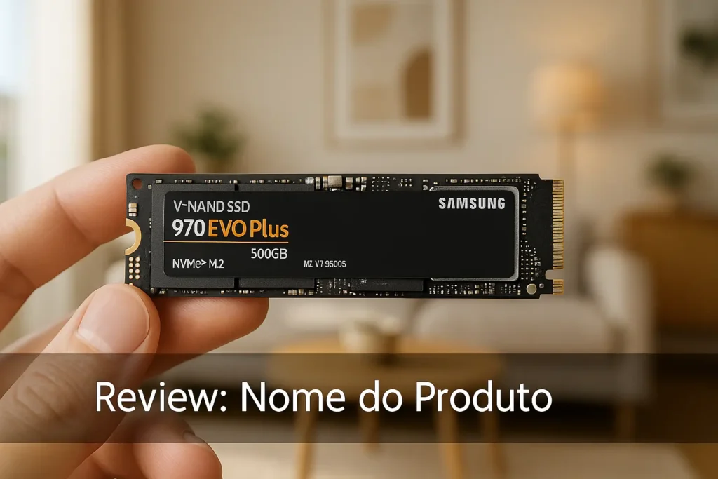 Principais 5 Samsung 970 EVO plus 500gb SSD nvme m.2