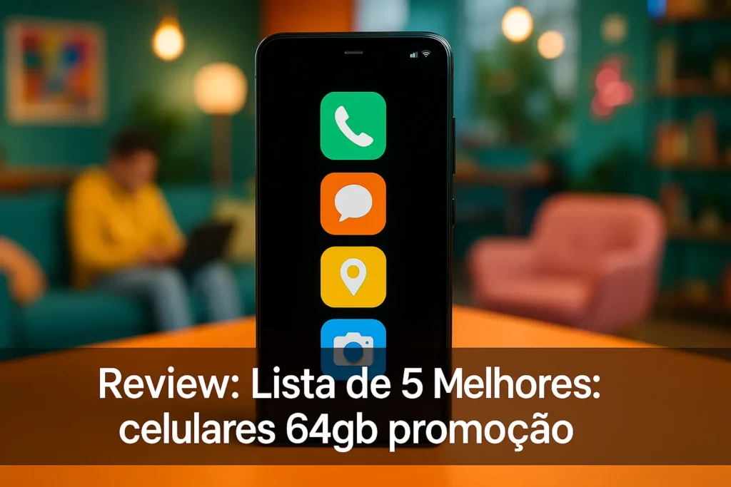 Lista de 5 Melhores: celulares 64gb promoção