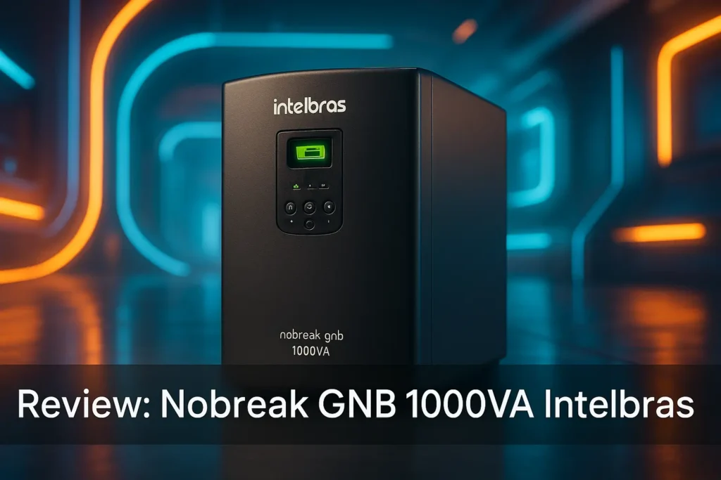 Nobreak GNB 1000VA Intelbras: Potência e Proteção Para Portões