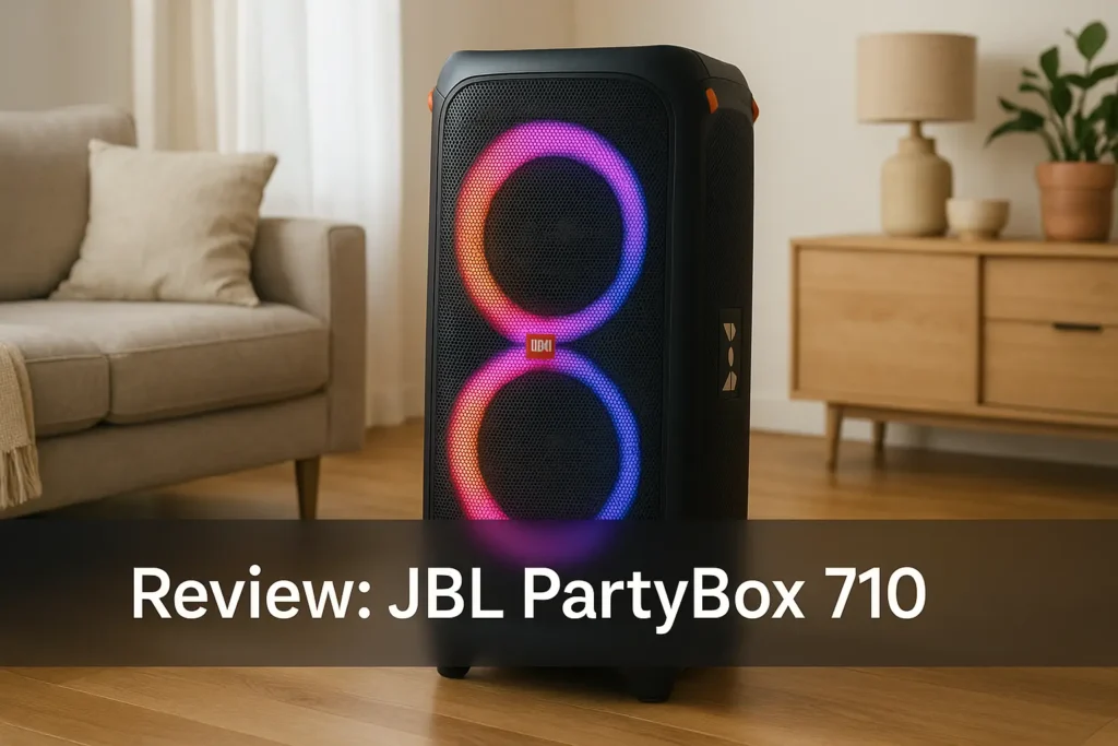 Principais Cinco caixa de som JBL partybox 710