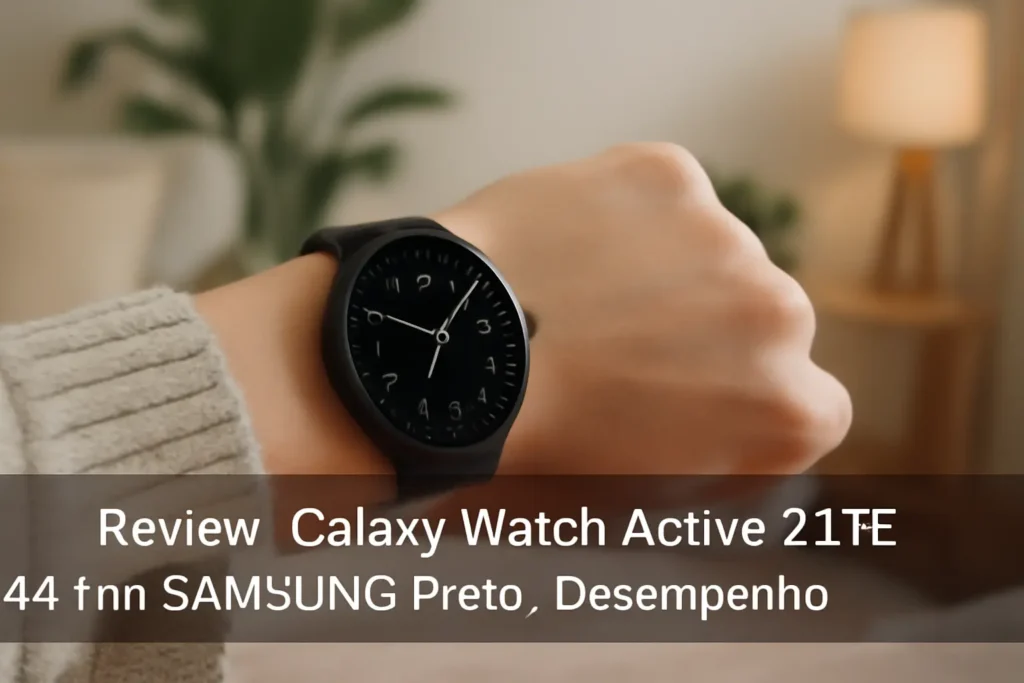 Galaxy Watch Active 2 LTE 44mm SAMSUNG Preto: Desempenho e Conectividade