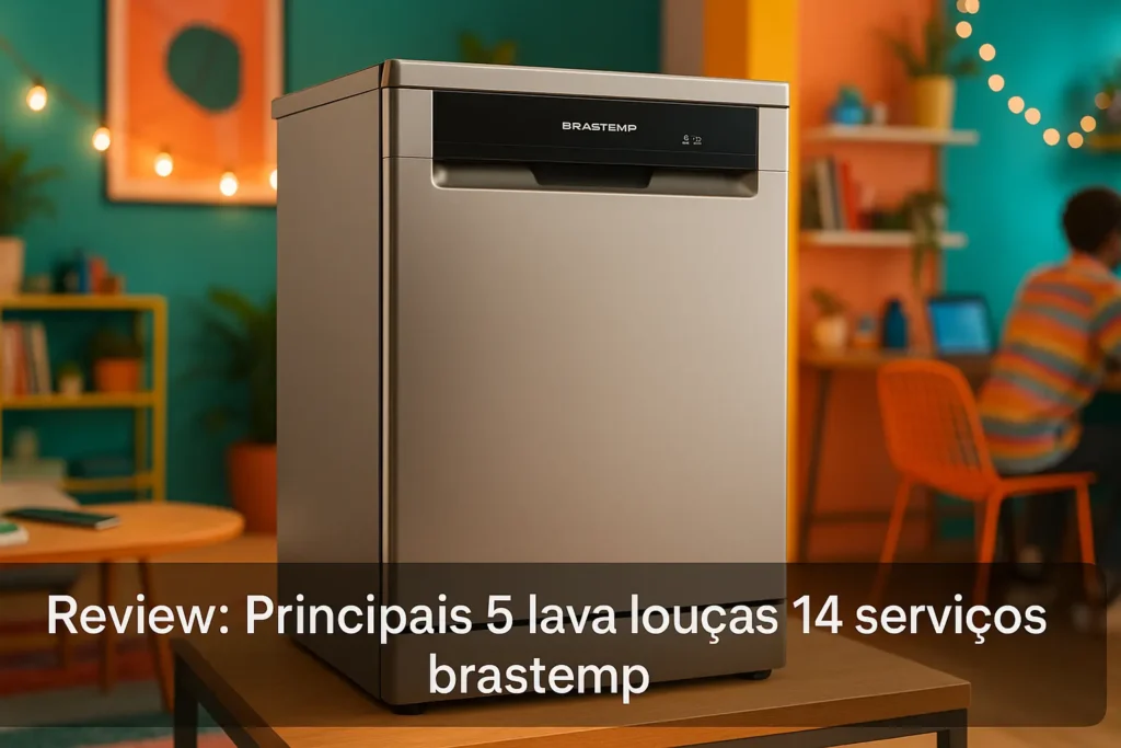 Principais 5 lava louças 14 serviços brastemp