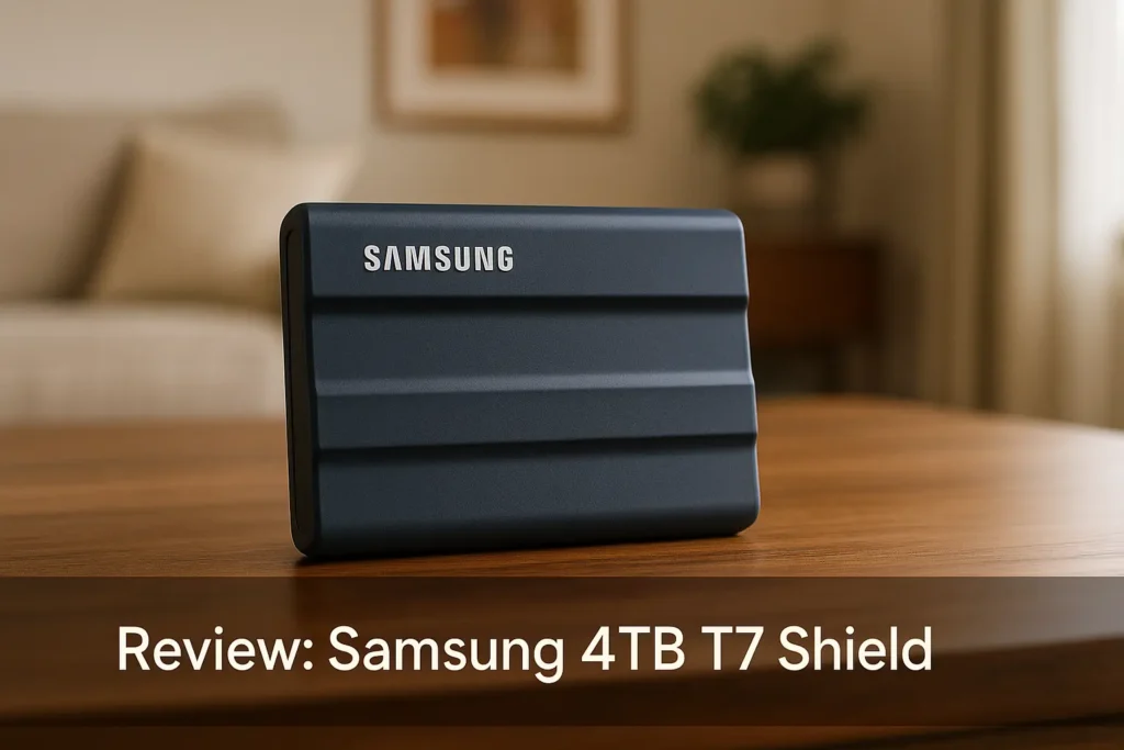 Samsung SSD 4TB T7 Shield: compacto, resistente e veloz