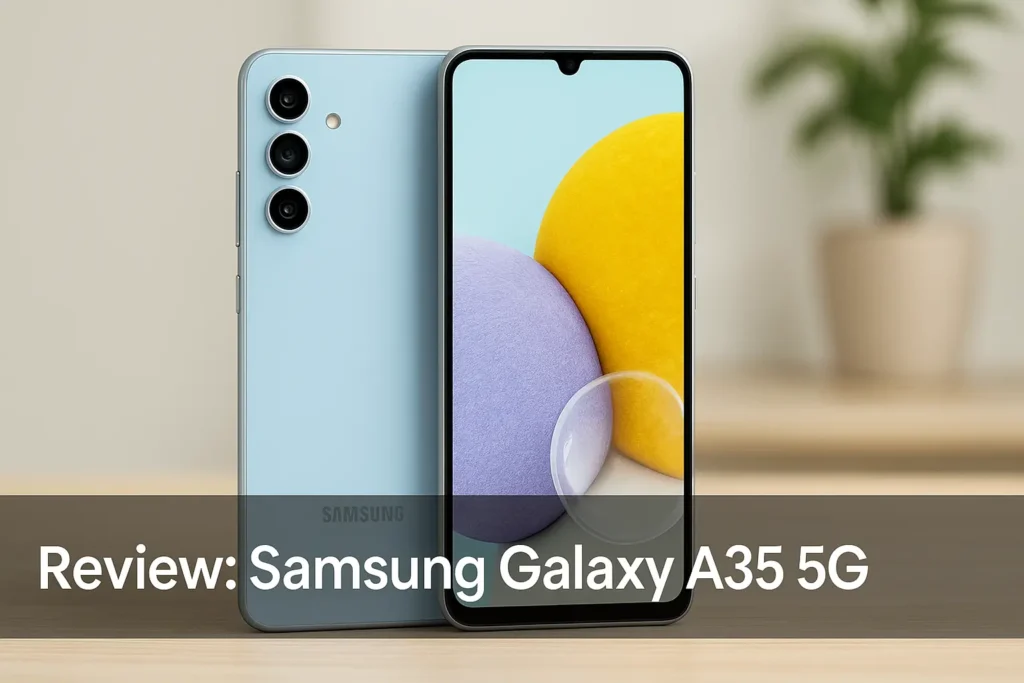 Samsung Galaxy A35 5G: Tela 120Hz, IP67 e Câmera de 50MP