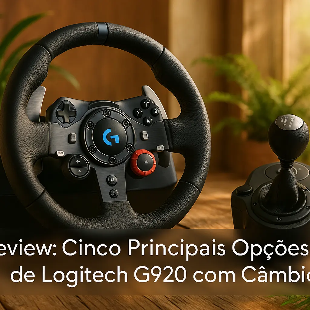 Cinco Principais Opções de logitech g920 com cambio