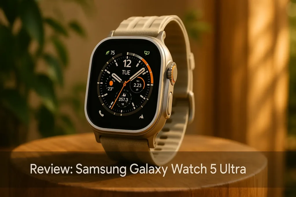 Principais Cinco watch ultra Samsung