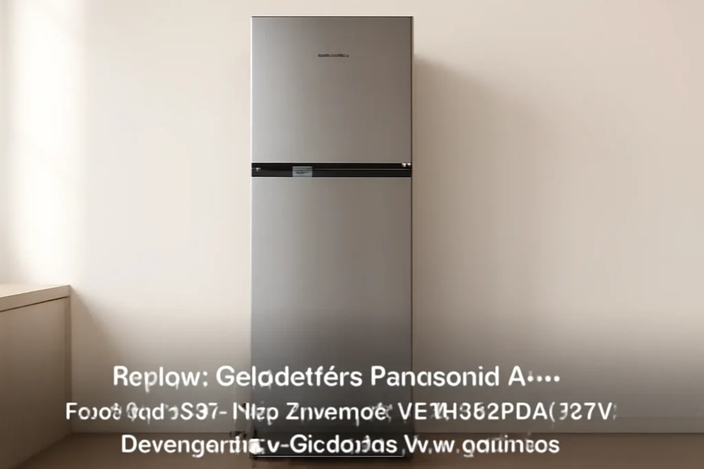 Geladeira Panasonic A+++ Frost Free 387L Aço Escovado NR-BT41PD1X 127V: Desempenho e Qualidade Incomparáveis