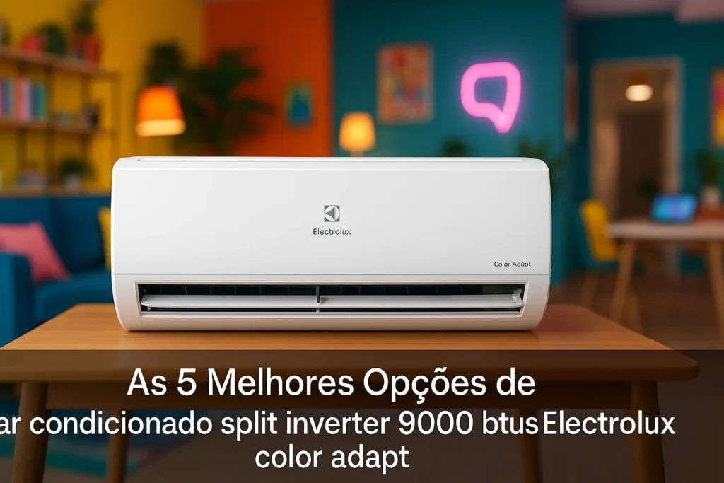 As 5 Melhores Opções de ar condicionado split inverter 9000 btus Electrolux color adapt