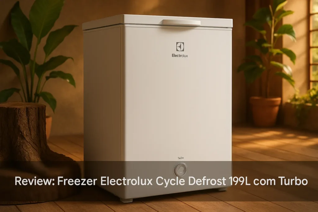 Freezer Electrolux Cycle Defrost 199L com Turbo