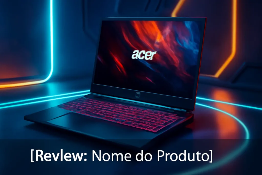 Top Cinco notebook Nitro 5 RTX 3050