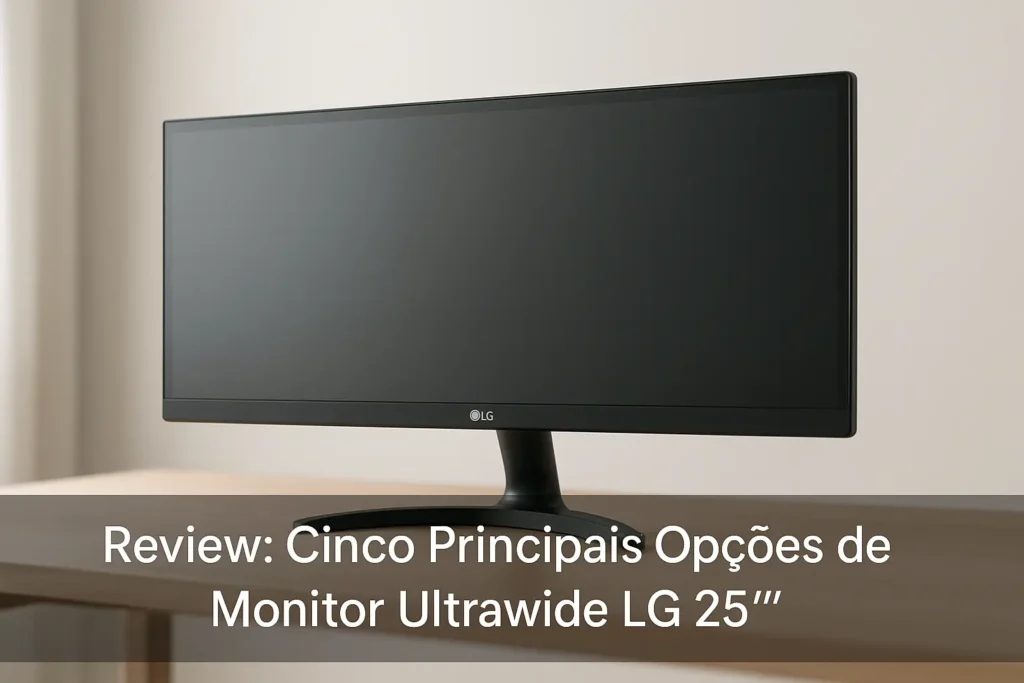 Cinco Principais Opções de monitor ultrawide LG 25