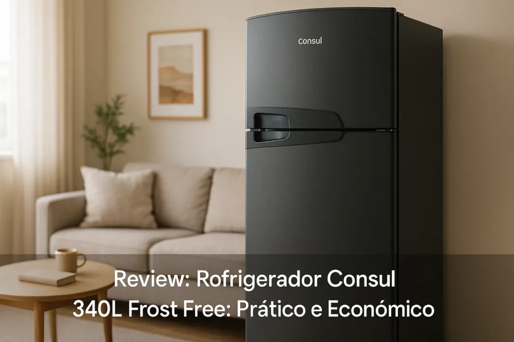 Refrigerador Consul 340L Frost Free: Prático e Econômico
