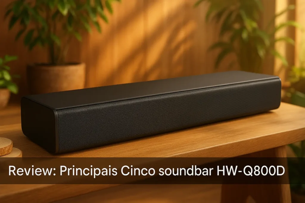 Principais Cinco soundbar hw-q800d
