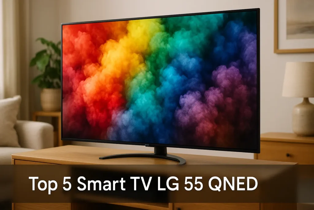 Top 5 smart TV LG 55 QNED
