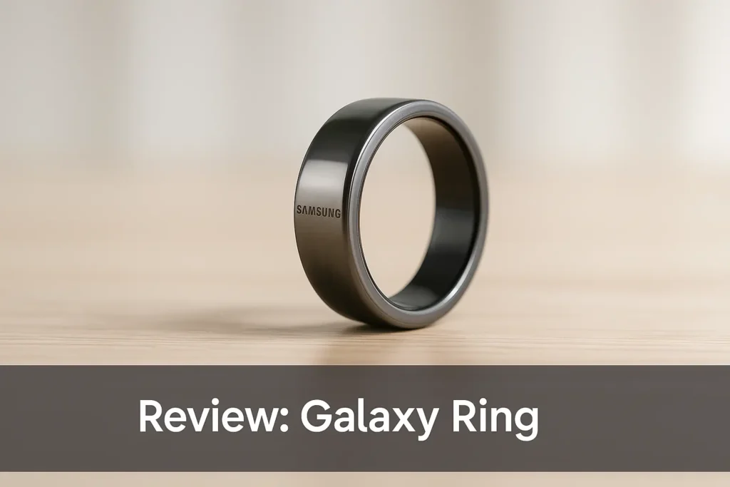 Top Cinco lançamento Galaxy ring
