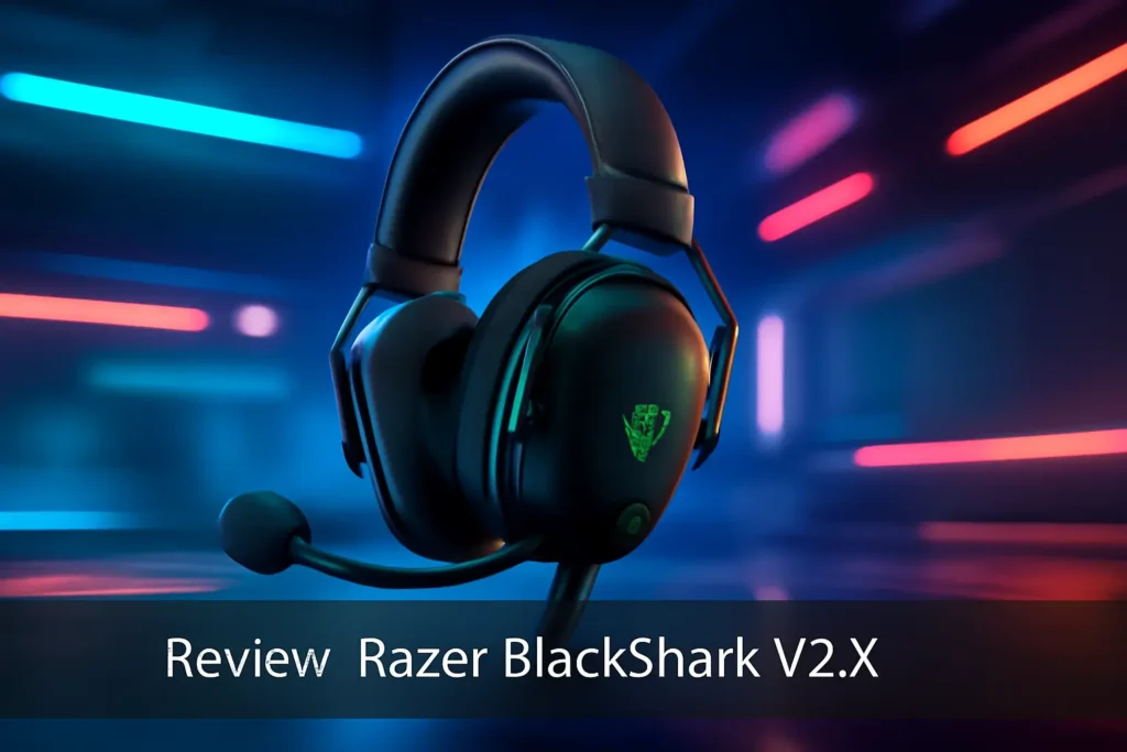 Razer BlackShark V2 X: Som Surround 7.1 e Conforto Excepcional