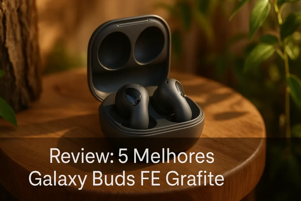 Lista de 5 Melhores: Galaxy buds fe grafite