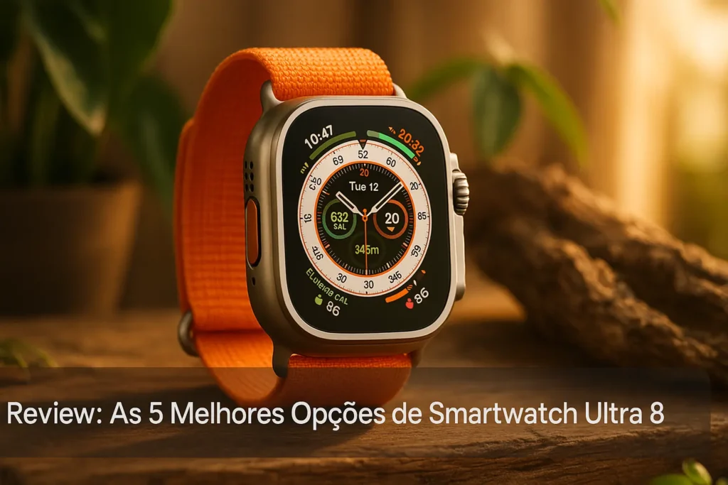 As 5 Melhores Opções de Smartwatch Ultra 8