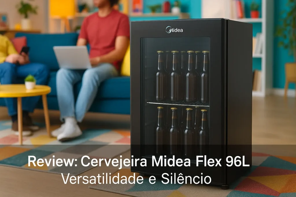 Cervejeira Midea Flex 96L: Versatilidade e Silêncio