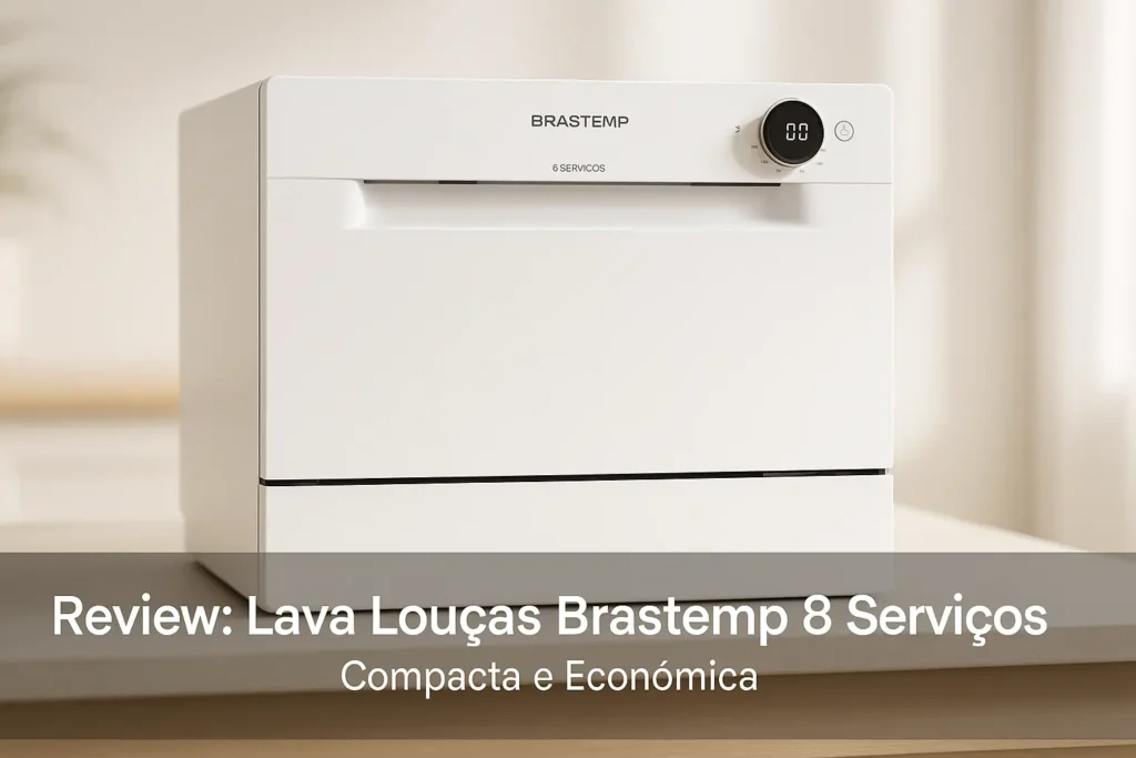 Lava Louças Brastemp 8 Serviços: Compacta e Econômica