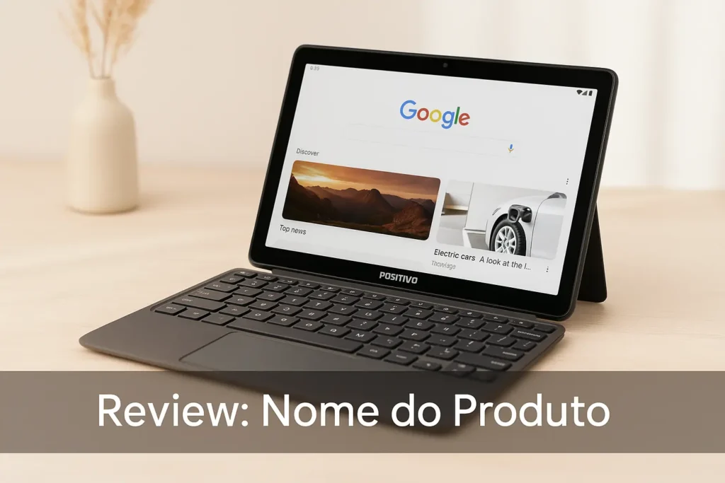 Top Cinco notebook Positivo tablet