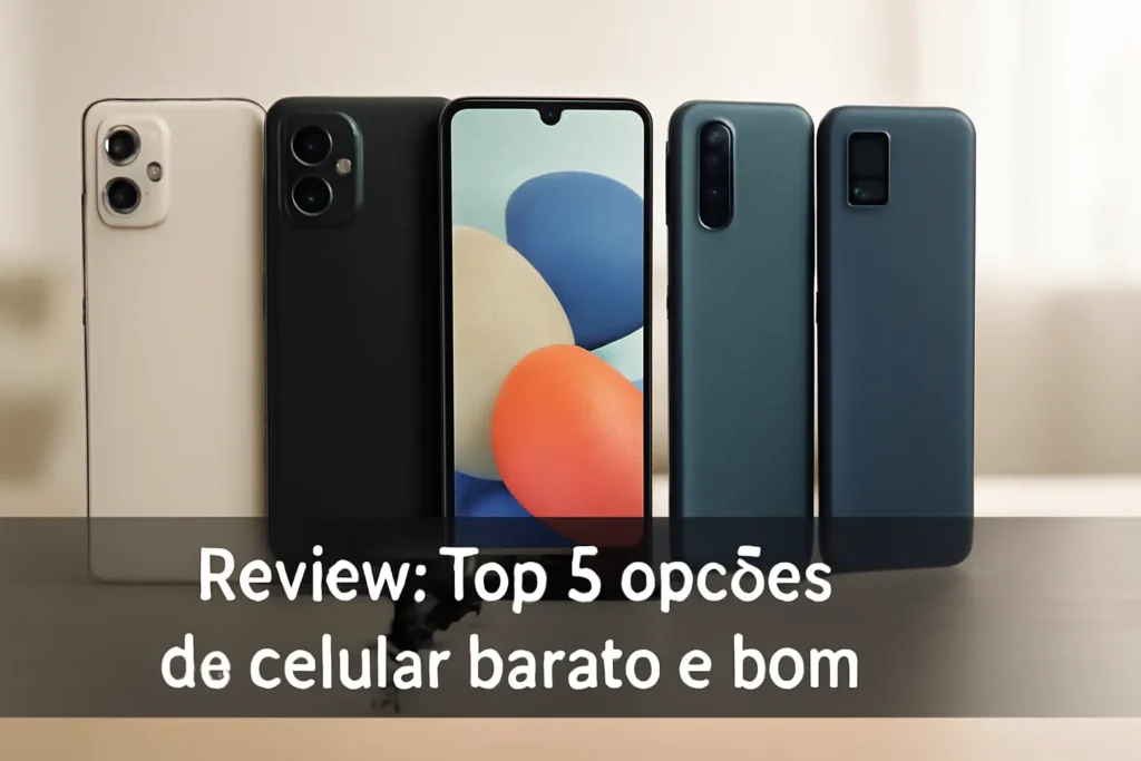 Top 5 Opções de celular barato e bom