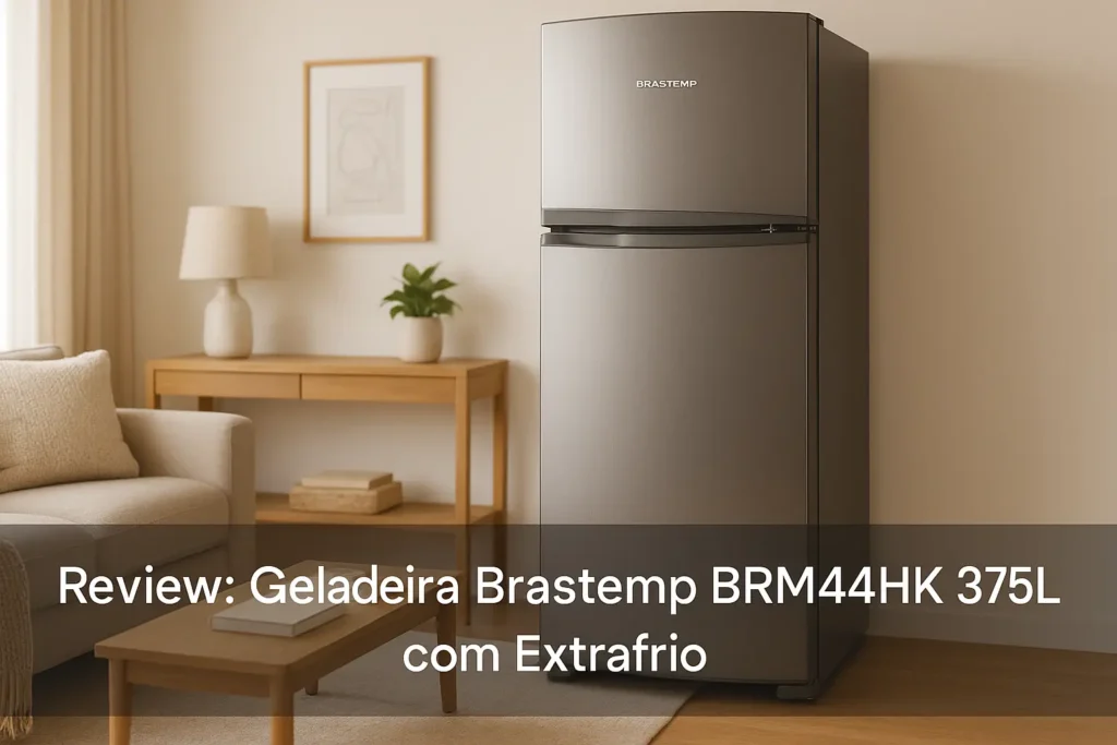 Geladeira Brastemp BRM44HK 375L com Extrafrio