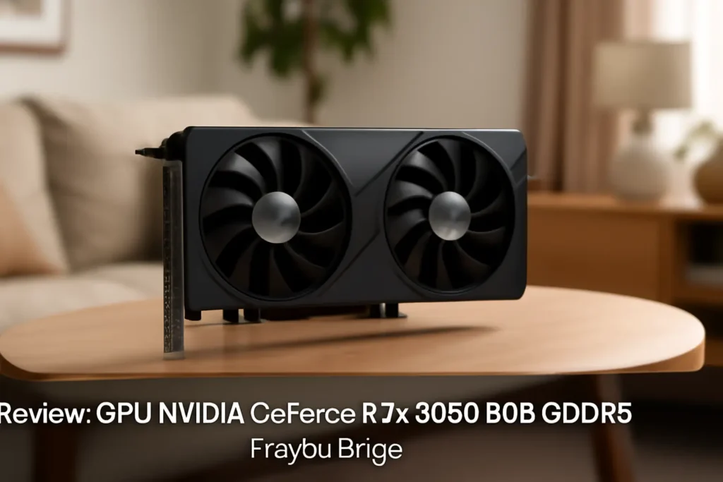 GPU NVIDIA GeForce RTX 3050 8GB GDDR6 Projeto Edge