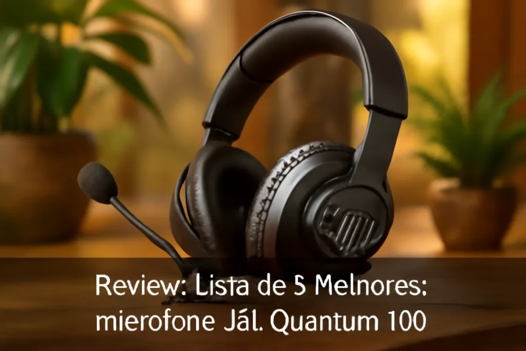 Lista de 5 Melhores: microfone JBL quantum 100