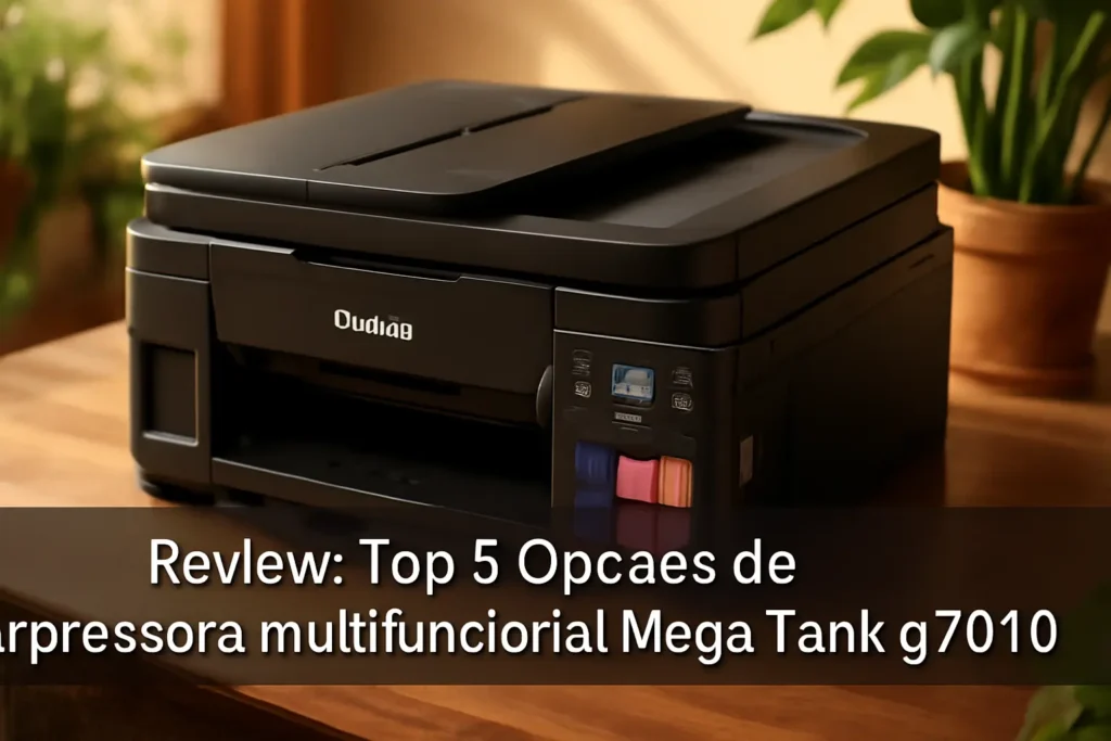 Top 5 Opções de impressora multifuncional Mega Tank g7010