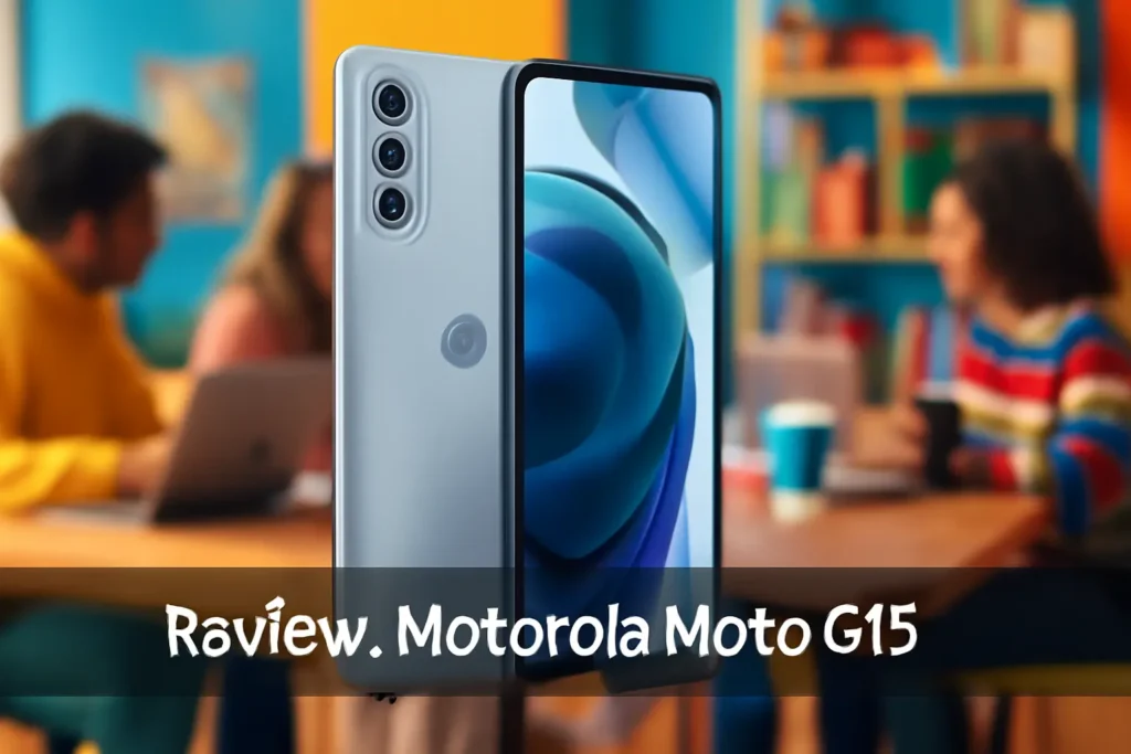 Smartphone Motorola Moto G15: 256GB, 12GB RAM, Câmera 50MP e Bateria de 5200mAh