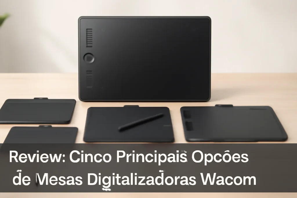 Cinco Principais Opções de mesas digitalizadoras wacom