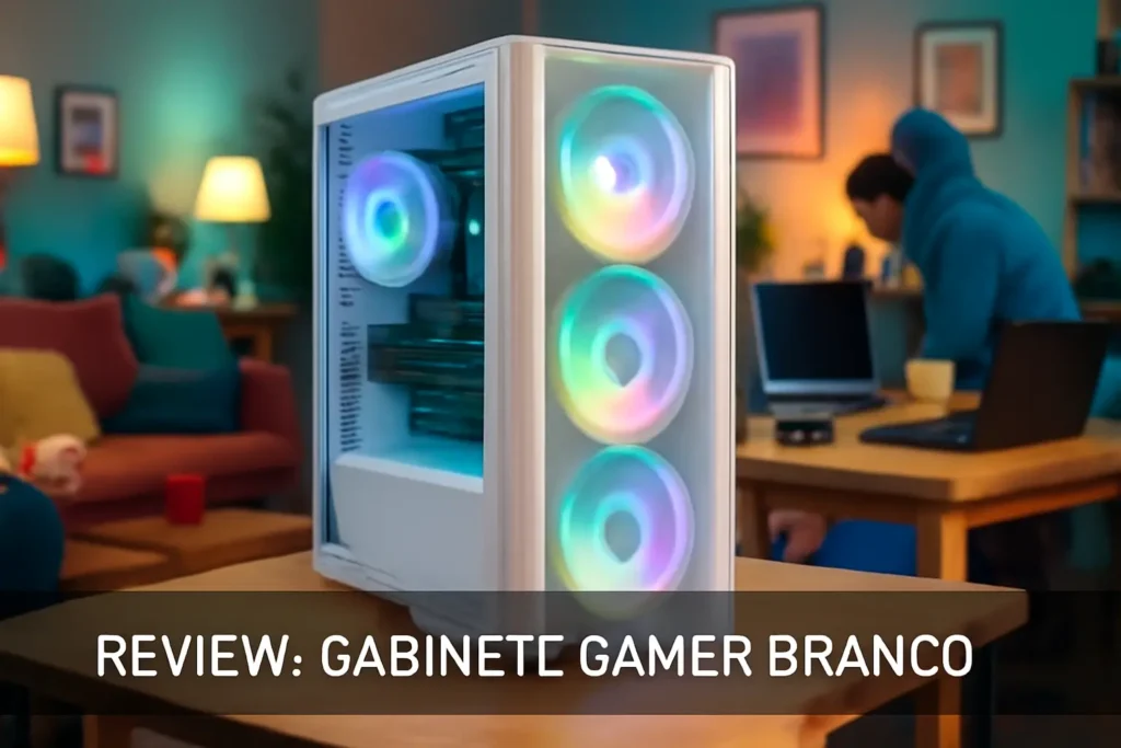 Top Cinco Gabinete Gamer Branco