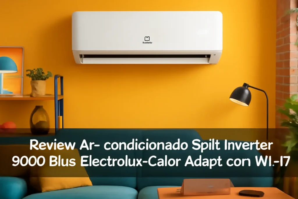 Ar-condicionado Split Inverter 9000 Btus Electrolux Color Adapt com Wi-Fi