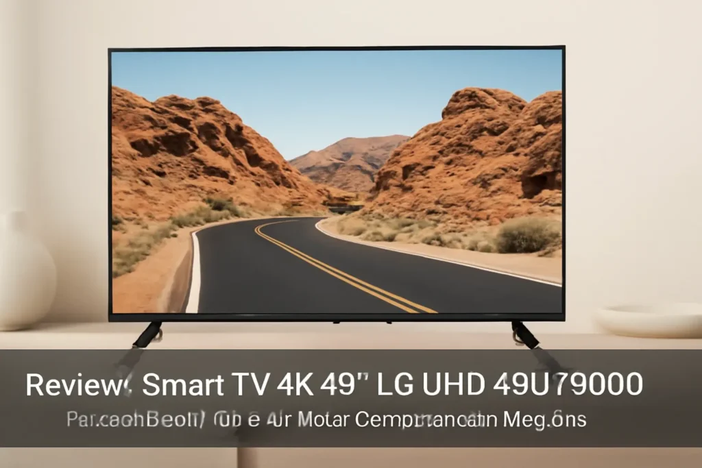 Smart TV 4K 43" LG UHD 43UT8000: Processador α5 Ger7, AI, Alexa e Chromecast Integrado