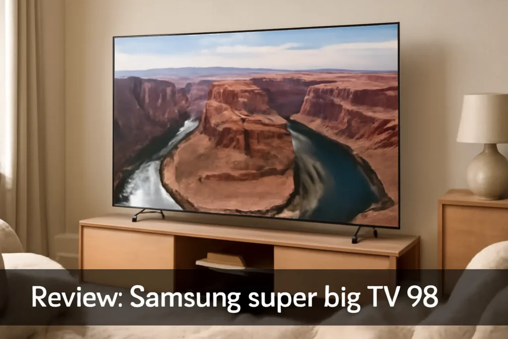 Cinco Principais Opções de Samsung super big TV 98