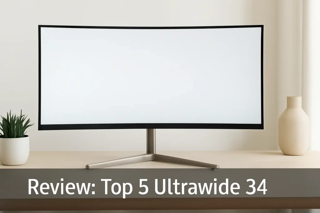 Top 5 Opções de ultrawide 34