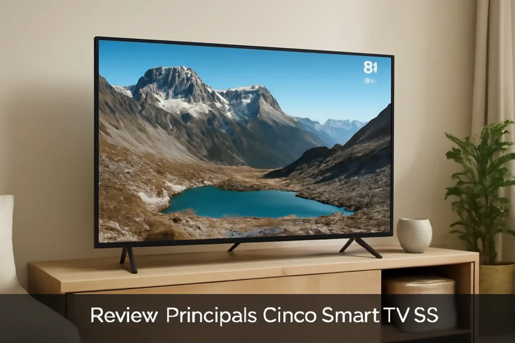 Principais Cinco Smart TV 55 Philips