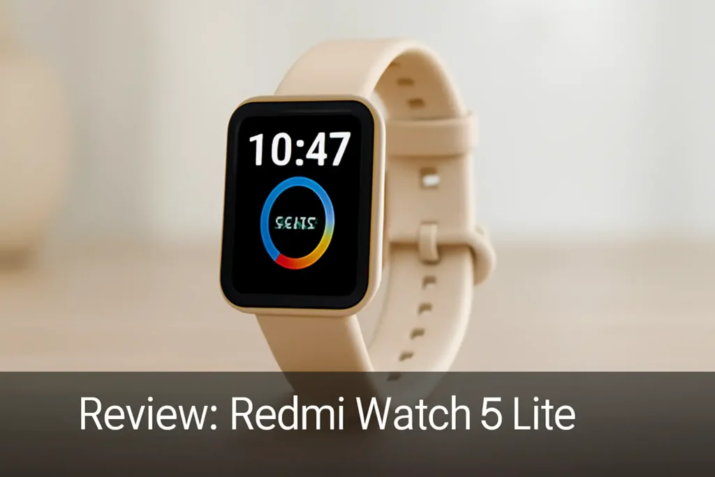 Top Cinco Redmi watch 5 lite light gold