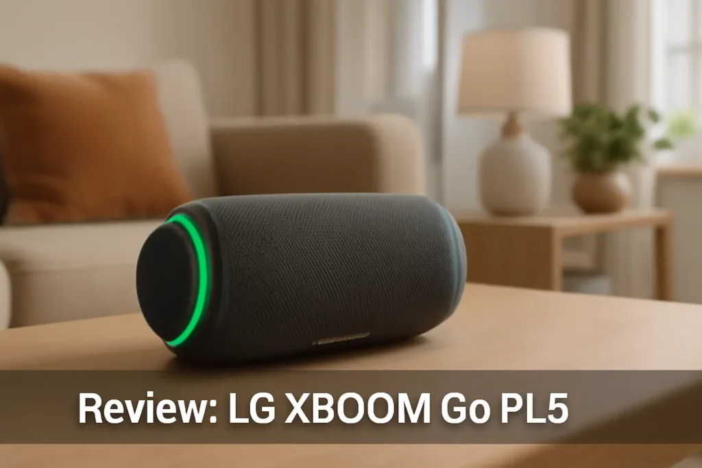 Principais 5 caixa de som bluetooth LG Xboom go pl5